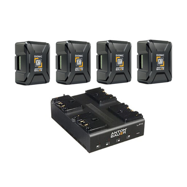 Anton Bauer XT150 Quad Kit